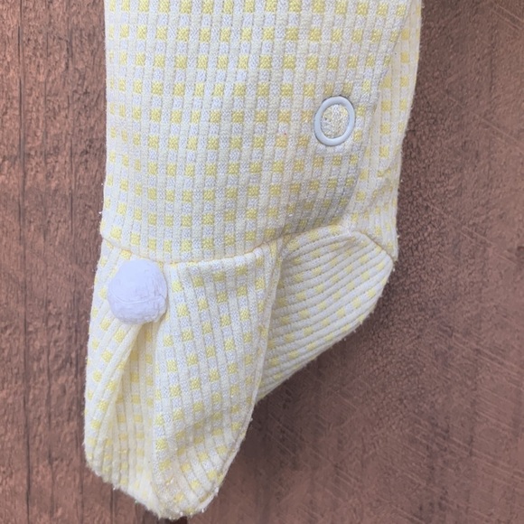 Vintage Carter's newborn romper yellow - Picture 3 of 6